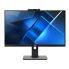 Acer B277D Monitor - Black  27"", 1920x1080 FHD, 16:09, 4ms, 250cd/m, LED, IPS, VGA, Displayport, USB, HDR10, Webcam, Speaker
